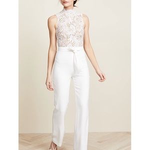 MISHA collection white jumpsuit
